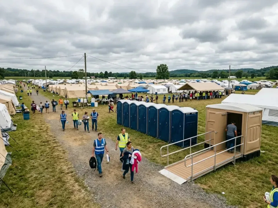 disaster-relief-camp-restrooms-010 — frequently asked questions, Dumpster & Portable Bathrooms Rental in North Terre Haute,…